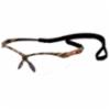 Pyramex Clear Anti-Fog Lens with Camo Frame and Black Cord Safety Glasses