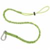 Ergodyne Squids® 3101 Stainless Extended Single Carabiner 15 lb, Lime