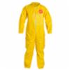 DuPont™ Tychem® 2000 Standard Coveralls w/ Bound Seams, Yellow, MD, 12/CS