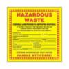 Hazardous Waste Label