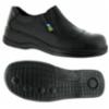 Mellow Walk Jamie Slip-On Steel Toe Static Dissipating Work Shoe, Black, Women's, SZ 10 