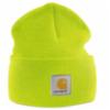 Acrylic Knit Winter Hat, Bright Lime