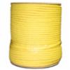 Premium Polypropylene Twisted Rope, Yellow, 3/8" x 600' Spool