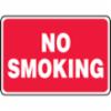 Accuform® Contractor Preferred Signs, "No Smoking", Contractor Preferred Plastic, 10" X 14"
