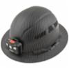 Klein KARBN Full Brim Hard Hat, Vented, Class C w/Headlamp