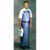 High Quality Vinyl Apron, 8 mil, Blue, 45"