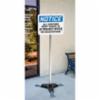 Accuform® Versatile Sign Stand w/ 6' Square Post