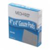 Medique sterile gauze pads, 4" x 4" 10/bx