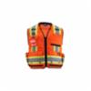 Milwaukee Class 2 Surveyor's High Visibility Orange Safety Vest, SM/MD