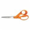 Fiskar 8" Ambidextrous Scissor, Orange