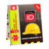 Vital ID Hard Hat Worker Emergency ID Label