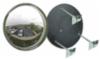 Se-Kure 24" Outdoor Wide View Convex Mirror 5" Deep