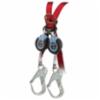 DuraTech®  Class B SRD w/ Steel Carabiner w/ Clip & Aluminum Rebar Hooks, Twin-Leg, 6'