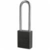 1107 Series Keyed Different Lockout Padlock, Black