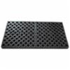 Justrite® Decon QuickBerm® Anti-Slip Grate, 4'L x 2'W x 2"H