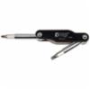 Klein 10 in 1 Folding Screwdriver/Nutdriver, Black