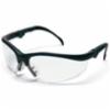 Klondike® Plus Clear Anti-Fog Lens, Black Frame Safety Glasses