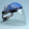 Elvex Molded Polycarbonate Clear Visor