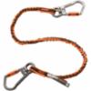 Ergodyne® Squids® Double-Locking Dual Carabiner Tool Lanyard with Swivel, 25lbs