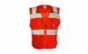 ML Kishigo enhanced visibility 3 pocket mesh vest, red, SM/MD