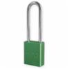 1107 Series Keyed Different Lockout Padlock, Green