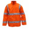 Jackson Safety* ANSI Class 3 Hi-Viz Rain Jacket, Orange, LG