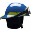 Bullard® PX Series Firefighting Helmet w/ ESS Goggles, Blue