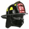 Honeywell EV1 Traditional Firefighting Helmet, Black<br />
