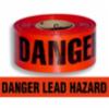"Danger Lead Hazard" Barricade Tape