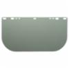 Heavy-Duty Economical F10 PETG Faceshield Visor, Green, 8" x 15-1/2" x .04"