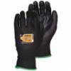 TenActiv Cut Level 4 Composite Fiber PU Palm Glove, Blk, LG