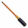 Klein® Insulated 3/8" Cabinet Tip Screwdriver w/ 8" Shank Length, 1000V Rated, 13-3/8" Length