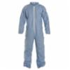 DuPont™ ProShield® 6 SFR Blue Coverall with Stormflap, Collar, Open Wrist/Ankle, MD, 25/CS