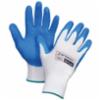 White Nylon Glove w/ Latex Palm Coating, SM