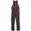 Berne® Original Washed Insulated Bib Overalls, Bark, 2XL