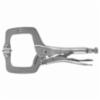 Locking C-Clamps w/ Swivel Pads, Jaw Opens 4-1/2"X9"