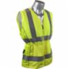 Radians Class 2 Mesh Safety Vest, Reflective Stripe, Lime, Women's, XL, w/ GHD Logo