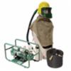 Bullard® Complete Supplied Air System w/ 88VX Airline Respirator Assembly & Free-Air® Pump