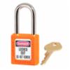 410 Series Safety Padlock Keyed Differently,Orange