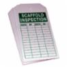 Vinyl Scaffold Inspection Tags