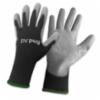 DiVal Economy Grade Polyurethane (PU) Palm Coated Gloves, MD