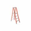 Louisville Ladder Fiberglass Pinnacle Pro Platform Ladder, Type 1A, 300-Pound Load Capacity, 4'