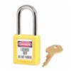 410 Series Safety Padlock Keyed Differently,Yellow