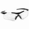 Jackson Safety V60 Nemesis™ Safety Glasses w/ Rx Inserts, Black Frame, Clear Ani-Fog Lens, 12/bx