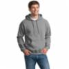 Gildan® DryBlend® Pullover Hooded Sweatshirt w/<br />
Pocket, Sport Gray, LG