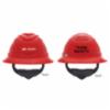 MSA V-Gard® C1™ Full Brim Hard Hat with ReflectIR™ Thermal Barrier, Red, HPC Logo