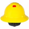 3M H-800 Full Brim Hard Hat w/ Uvicator™, Yellow