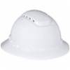H-800 Series Full Brim Vented Hard Hat, White