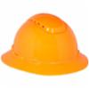 H-800 Series Full Brim Vented Hard Hat, Orange