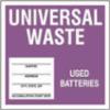 Universal Waste Safety Label 250/rl